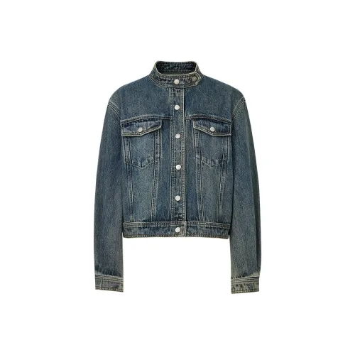 Hopeshow Джинсовый синий 071 Женское короткое пальто