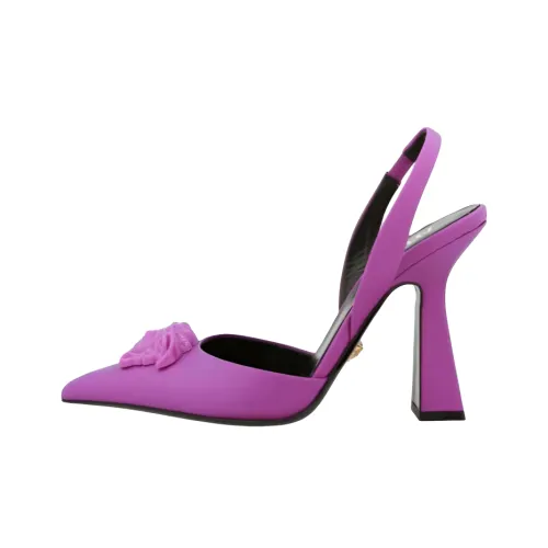 VERSACE La Medusa Высокие каблуки Фиолетовый Женские