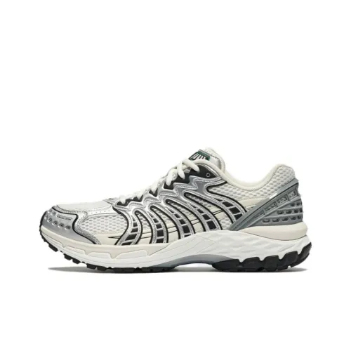 KSWISS Classic 66 Low Топ Тяжелая Подошва Кроссовки Мужские Серебристо-Серые