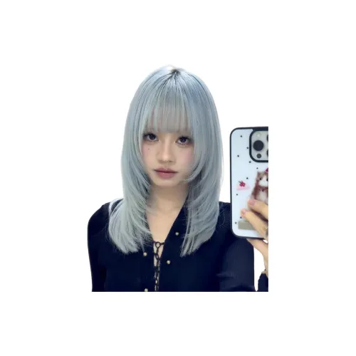 YOUXI Перука для женских ключиц Y2K Интернет Знаменитость SUBCULTURE Лоб Высококачественный