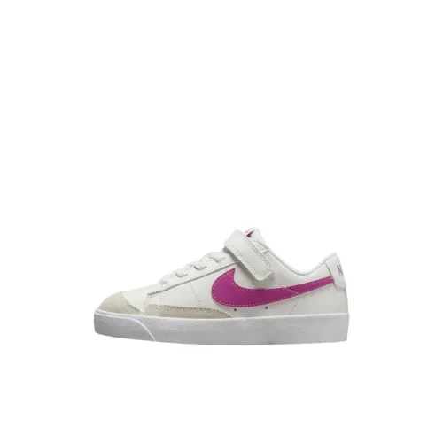 Nike Blazer Low '77 Low Топ Детские Скейтбординги Белый Фиолетовый Детский
