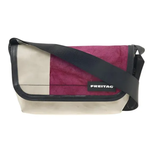 FREITAG Полиэстер Курьерская Сумка Плечевая Сумка Унисекс Бежевый Розовый Фиолетовый