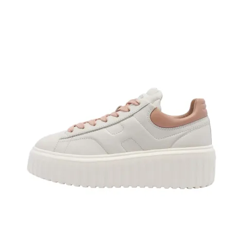 HOGAN H Stripes Low Топ Скейтборд Кроссовки Женские Бежевые