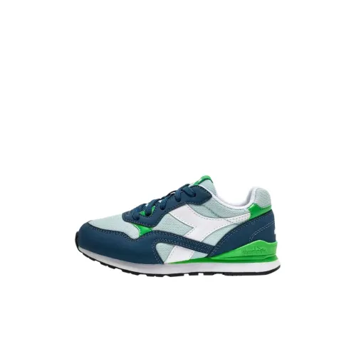 DIADORA N.92 Low Топ Kids Lifestyle Shoes Синий Зеленый Детский