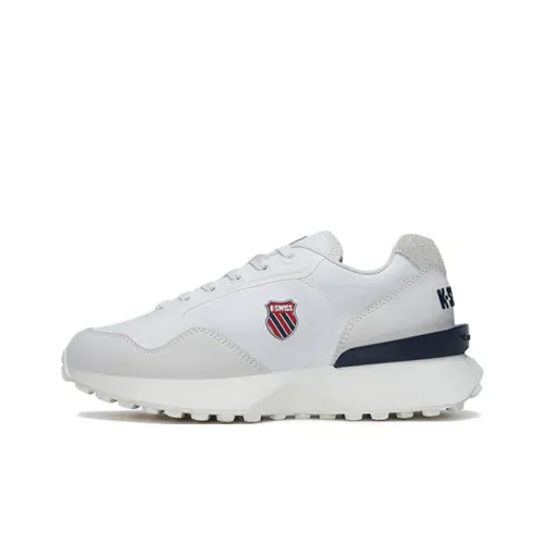 K·SWISS Повседневный Низкий Топ Белый Красный Женский
