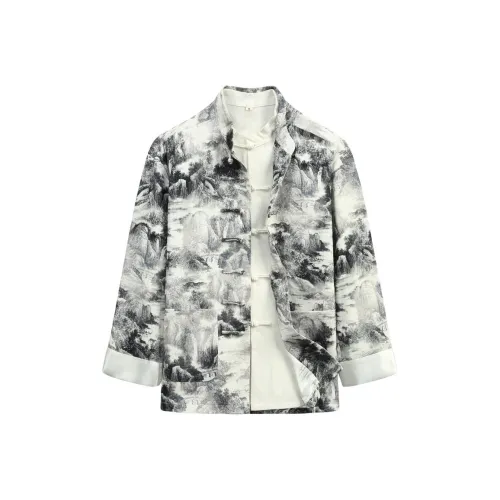 Devanro Серый Мужской Костюм Чжуншань