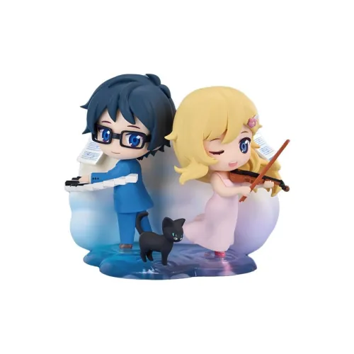 GSC Your Lie in April Qset+ Дворцовый Сад AROMA Кана Арима Чиби Фигурки 8,5 см