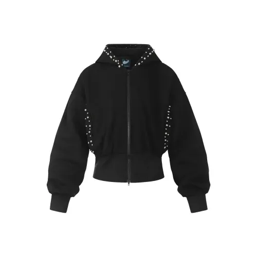 ADXKM Черные Женские Свитшоты