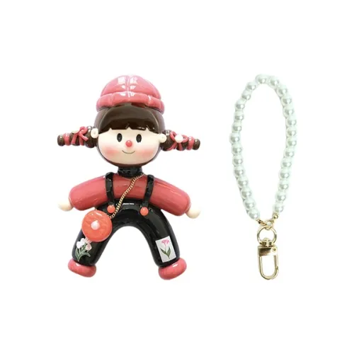 Zhangcai Handmade Розовое украшение ручная работа глина сумка подвеска креативные и забавные игрушки