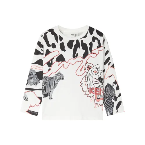 KENZO Белые Детские Рубашки T