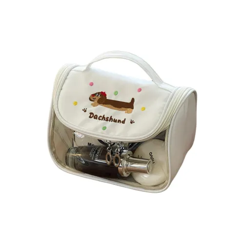 OMGD Большая емкость Косметичка Прозрачная Премиум Водонепроницаемая Путешественная Сумка для туалетных принадлежностей Сумка для хранения Портативное Хранение