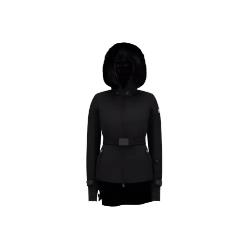 Moncler Grenoble Черная Женская Пуховая Куртка
