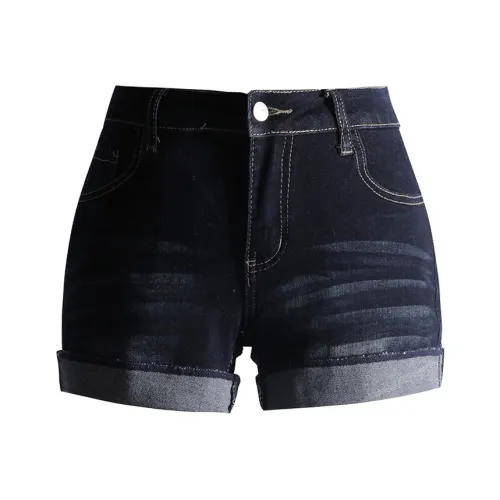 NIUXIAOMO Темно-синий, синий, черный, женские джинсовые шорты
