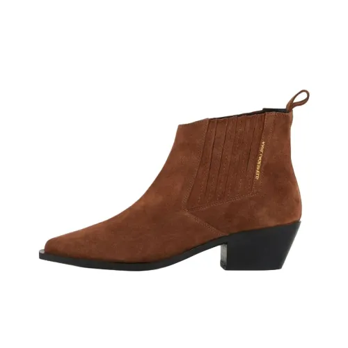 KARL LAGERFELD KANSAS Ботильоны 5 см Женские Коричневый