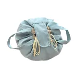 Сумка для макияжа с шнурком [Синий]