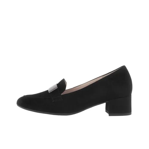 Gabor Мода Тяжелый каблук Высокие каблуки 4,5 см Женские Черный