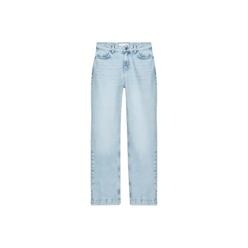 ZARA Светло-синие женские джинсы