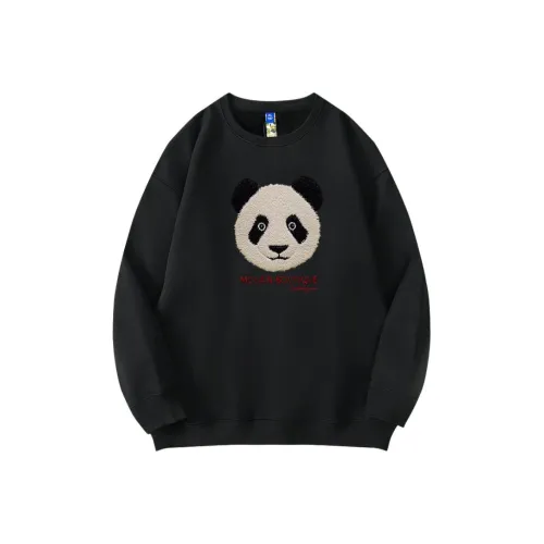 Mo Yan Свитшот с круглым вырезом Мужской