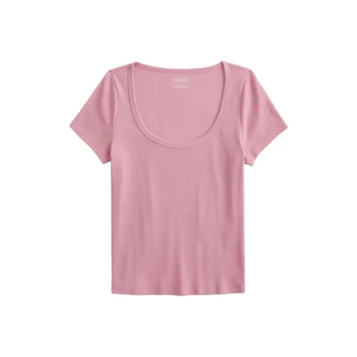 Hollister Розовые Женские T-рубашки