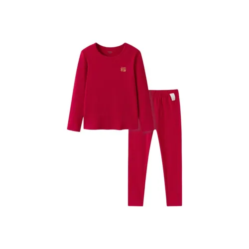 BALABALA Комплект нижнего белья красный китайский унисекс