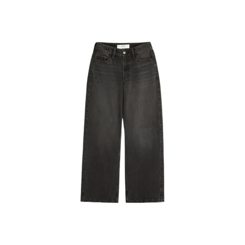 Hollister Черные Женские Джинсы