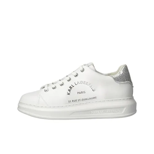 Karl Lagerfeld Kapri Low Топ Кроссовки для скейтбординга Женские Белые