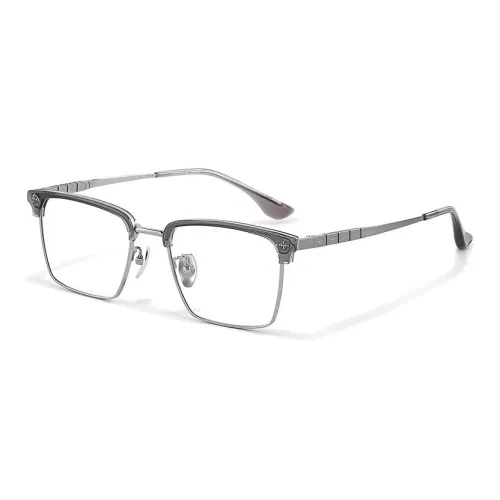 Sagawa Чистый титан Квадратные оправы для очков Унисекс