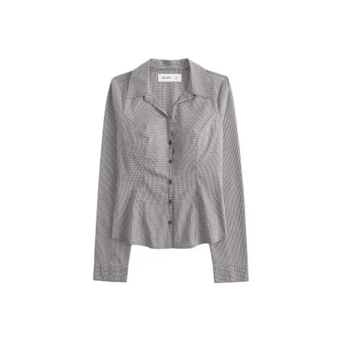 Hollister Серые Женские Рубашки