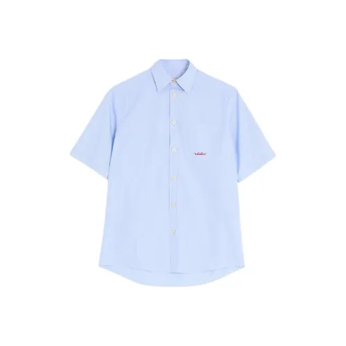 Valentino Небесно-голубой Мужские Рубашки