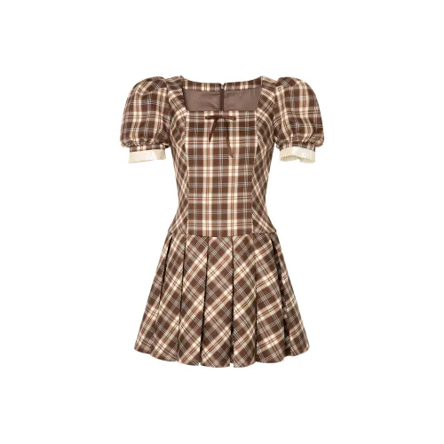 UENA Короткий рукав платье женское