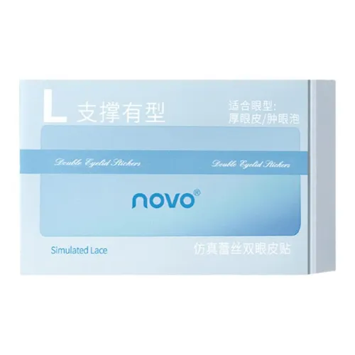 Novo Faux Кружево Двойной Патч для века Кружево