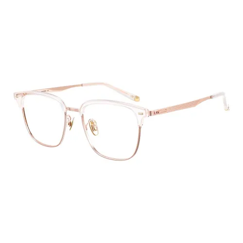 MUJOSH Astral Series Пластина And Металл Квадрат Коммутирование Элегантность Eyeglass Рамка Унисекс