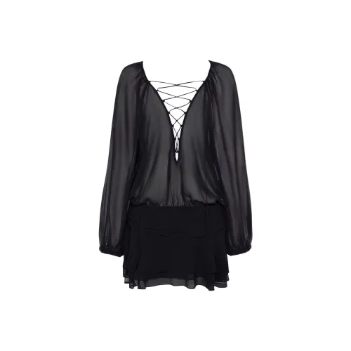 OH POLLY Avalon Длинное платье с длинными рукавами женское