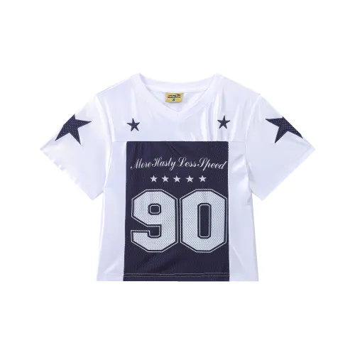 NewJnxs Starry Sky Ad Astra Стандартная T-рубашка Женская