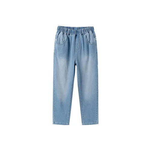 BALABALA Джинсы Средний Синий Деним Унисекс