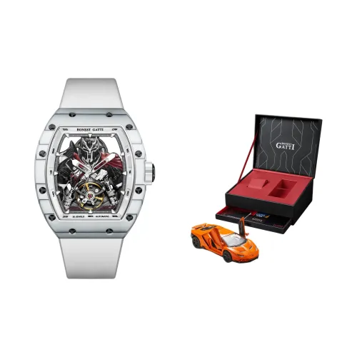 Бугатти Автоматический Механический Часы Мужские 42мм*54мм Скелет