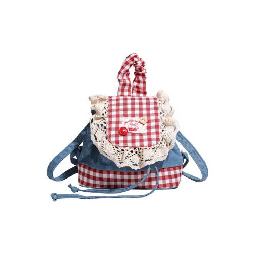 DALO Холст Портативный Одно Плечо Рюкзак Стандартный Женский Красный