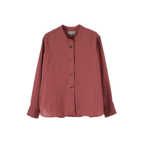 MARGARETHOWELL Пуговица Through Без воротника Рубашка Женская