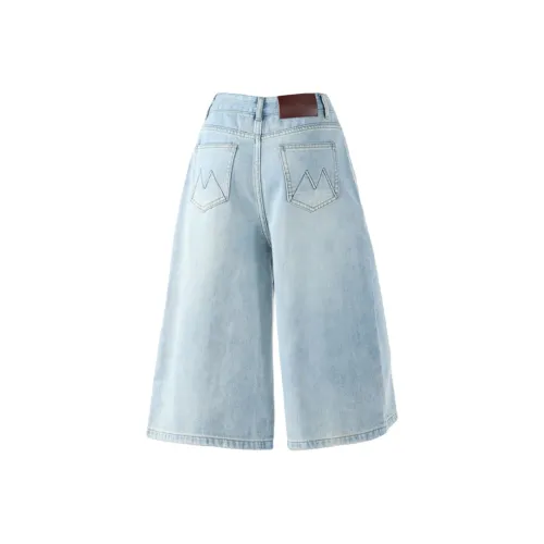 NIUXIAOMO Светло-синие женские джинсовые шорты