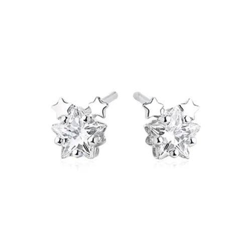 I YOU Alloy Stud Earrings Women's