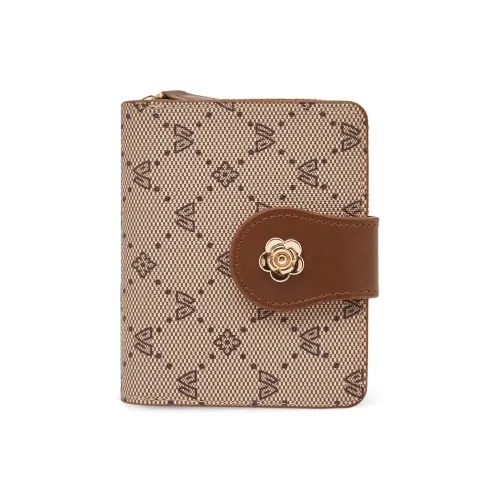 safiya Синтетическая кожа Кошелек Женские Коричневый