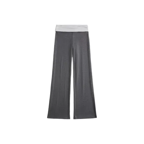 Hollister Темно-серые женские повседневные штаны