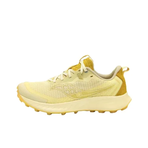 3sixteen x Saucony Peregrine 15 Беговые кроссовки Унисекс Желтый