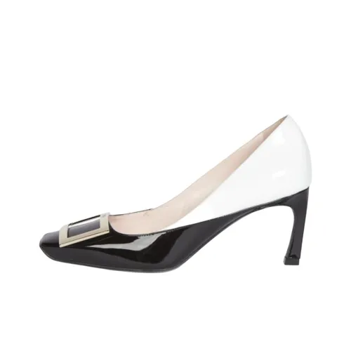 Roger Vivier Belle Vivier Высокие каблуки Черный/Белый Женские