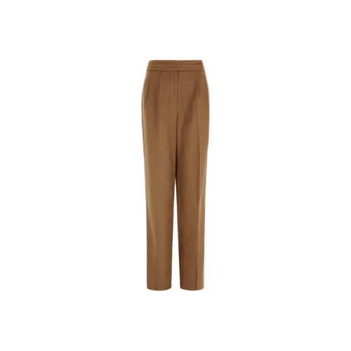 EUDON CHOI CAMEL Женские Повседневные Брюки