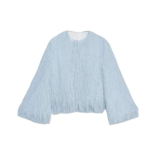 ZARA Светло-синие женские куртки