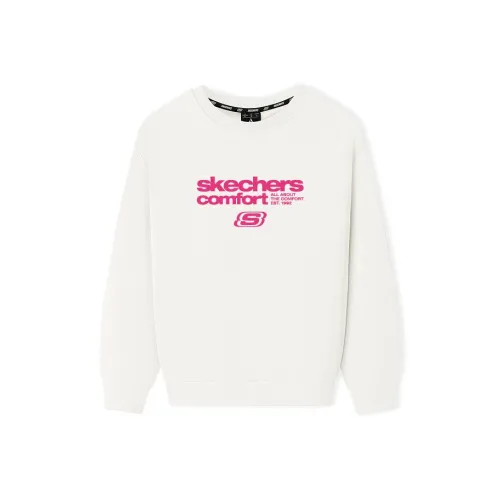 Skechers Белый Унисекс Свитшоты