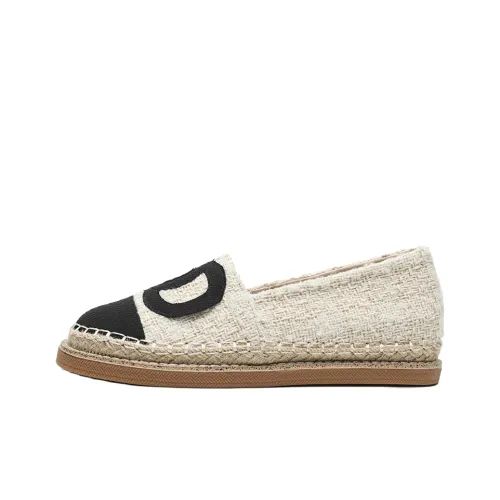 MADALLO Espadrilles Beige Linen Women's