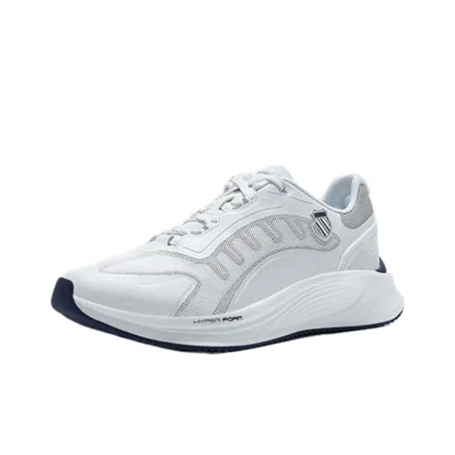 KSWISS Slip-resistant Abrasion-resistant Low-top Беговые кроссовки Унисекс Белый