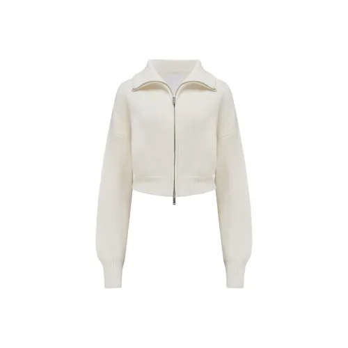 OH POLLY Ткань в рубчик Cropped ZIP UP Толстовка Женская